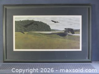 MaxSold Auction: ALEX COLVILLE SEVEN CROWS LIMITED EDITION SERIGRAPH PRINT, 24 X 37.5 IN - Toronto (Ontario, Canada) SELLER MANAGED Downsizing Online Auction - St Edmunds Drive