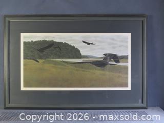 MaxSold Auction: ALEX COLVILLE SEVEN CROWS LIMITED EDITION SERIGRAPH PRINT, 24 X 37.5 IN - Toronto (Ontario, Canada) SELLER MANAGED Downsizing Online Auction - St Edmunds Drive