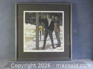 MaxSold Auction: ALEX COLVILLE "TARGET SHOOTING" LIMITED EDITION SERIGRAPH PRINT (146/950) - Toronto (Ontario, Canada) SELLER MANAGED Downsizing Online Auction - St Edmunds Drive
