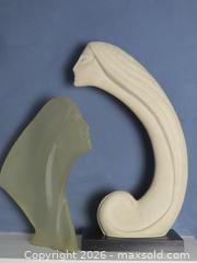 MaxSold Auction: ART DECO SCULPTURE BY DAVID FISHER, FROSTED RESIN & GLASS - Toronto (Ontario, Canada) SELLER MANAGED Downsizing Online Auction - St Edmunds Drive