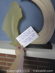 MaxSold Auction: ART DECO SCULPTURE BY DAVID FISHER, FROSTED RESIN & GLASS - Toronto (Ontario, Canada) SELLER MANAGED Downsizing Online Auction - St Edmunds Drive