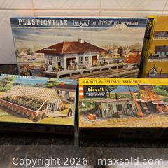 MaxSold Auction: ASSORTED VINTAGE BOXED MODEL BUILDING KITS FOR TRAIN SETS - Toronto (Ontario, Canada) SELLER MANAGED Downsizing Online Auction - St Edmunds Drive