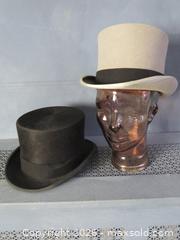 MaxSold Auction: Christys' London Top Hats Size 7 Black/Gray - Toronto (Ontario, Canada) SELLER MANAGED Downsizing Online Auction - St Edmunds Drive