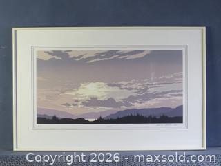 MaxSold Auction: FRAMED LIMITED EDITION "FOREVER"  BY ARTIST  SMARA CARRIER 126/150 - Toronto (Ontario, Canada) SELLER MANAGED Downsizing Online Auction - St Edmunds Drive