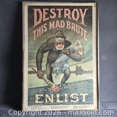 MaxSold Auction: H.HOPPS ENLISTMENT POSTER - Toronto (Ontario, Canada) SELLER MANAGED Downsizing Online Auction - St Edmunds Drive