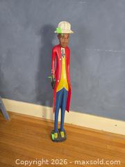 MaxSold Auction: Large West African Carved Wooden Figure, Decorative - Toronto (Ontario, Canada) SELLER MANAGED Downsizing Online Auction - St Edmunds Drive