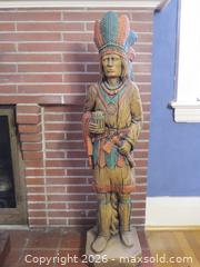 MaxSold Auction: MEXICAN WOOD TOTEM,INDIAN CHIEF - Toronto (Ontario, Canada) SELLER MANAGED Downsizing Online Auction - St Edmunds Drive