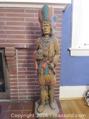 MaxSold Auction: MEXICAN WOOD TOTEM,INDIAN CHIEF - Toronto (Ontario, Canada) SELLER MANAGED Downsizing Online Auction - St Edmunds Drive