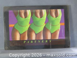 MaxSold Auction: MICHAEL MCLAUGHLIN 'PARTNERS' POSTER, 1981 - Toronto (Ontario, Canada) SELLER MANAGED Downsizing Online Auction - St Edmunds Drive