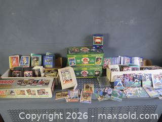 MaxSold Auction: Mixed Baseball Card Collection with Partial Boxes & Sets BLUE JAYS - Toronto (Ontario, Canada) SELLER MANAGED Downsizing Online Auction - St Edmunds Drive