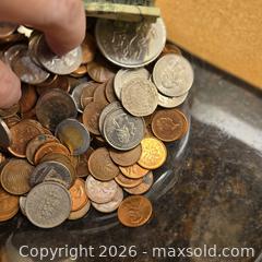 MaxSold Auction: MIXED WORLD COINS VARIED DECADES - Toronto (Ontario, Canada) SELLER MANAGED Downsizing Online Auction - St Edmunds Drive