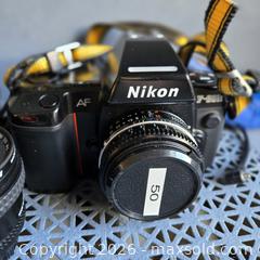 MaxSold Auction: NIKON FILM & DSLR BODIES WITH LENSES, FLASH & ACCESSORIES (F-MOUNT) - Toronto (Ontario, Canada) SELLER MANAGED Downsizing Online Auction - St Edmunds Drive