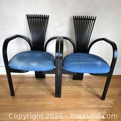 MaxSold Auction: PAIR OF "TOTEM" CHAIRS BY TORSTEIN NILESEN FOR MOREMOBLER - Toronto (Ontario, Canada) SELLER MANAGED Downsizing Online Auction - St Edmunds Drive