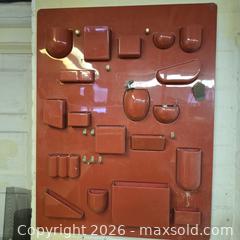 MaxSold Auction: RED VITRA UTEN. SILO STORAGE UNIT BY DOROTHEE BECKER - Toronto (Ontario, Canada) SELLER MANAGED Downsizing Online Auction - St Edmunds Drive