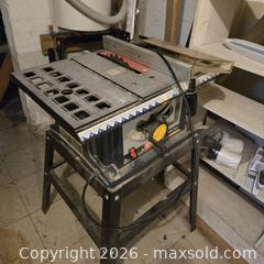 MaxSold Auction: RYOBI 10' TABLE SAW - Toronto (Ontario, Canada) SELLER MANAGED Downsizing Online Auction - St Edmunds Drive