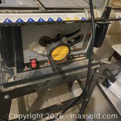 MaxSold Auction: RYOBI 10' TABLE SAW - Toronto (Ontario, Canada) SELLER MANAGED Downsizing Online Auction - St Edmunds Drive