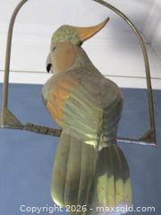 MaxSold Auction: SERGIO BUSTAMANTE 1960'S  LARGE PARROT SCULPTURE - Toronto (Ontario, Canada) SELLER MANAGED Downsizing Online Auction - St Edmunds Drive