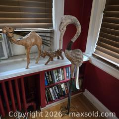 MaxSold Auction: WOOD SCULPTURES HOME DECOR  - Toronto (Ontario, Canada) SELLER MANAGED Downsizing Online Auction - St Edmunds Drive