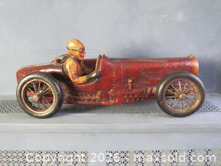 MaxSold Auction: Wooden 1920s-Style Racing Car Model, 28 in Long - Toronto (Ontario, Canada) SELLER MANAGED Downsizing Online Auction - St Edmunds Drive