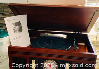 MaxSold Auction: All-in-One Turntable/AM-FM Radio/CD Recorder/Cassette Tape Recorder/Player (D123 XL) - Grand Valley (Ontario, Canada) SELLER MANAGED Estate Sale Online Auction - Mill Street