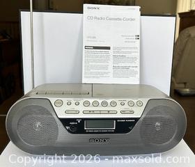 MaxSold Auction: CD Radio Cassette-Corder - Ottawa (Ontario, Canada) SELLER MANAGED Estate Sale Online Auction - Hot Springs Way