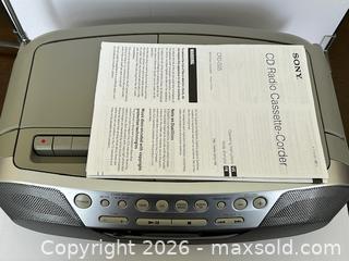 MaxSold Auction: CD Radio Cassette-Corder - Ottawa (Ontario, Canada) SELLER MANAGED Estate Sale Online Auction - Hot Springs Way
