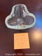 MaxSold Auction: 3 Vintage Glass Ashtrays Murano and More! - Los Angeles (California, USA) PARTNER MANAGED Estate Sale Online Auction - Shoup Avenue (CONDO)