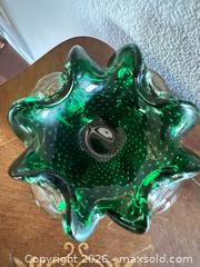 MaxSold Auction: Beautiful Murano Green Art Glass - Los Angeles (California, USA) PARTNER MANAGED Estate Sale Online Auction - Shoup Avenue (CONDO)