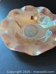 MaxSold Auction: Carnival Glass Serving Bowl - Los Angeles (California, USA) PARTNER MANAGED Estate Sale Online Auction - Shoup Avenue (CONDO)