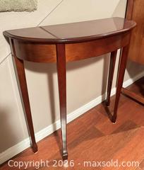 MaxSold Auction: Entry or Side Wood Table - Los Angeles (California, USA) PARTNER MANAGED Estate Sale Online Auction - Shoup Avenue (CONDO)