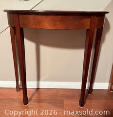 MaxSold Auction: Entry or Side Wood Table - Los Angeles (California, USA) PARTNER MANAGED Estate Sale Online Auction - Shoup Avenue (CONDO)