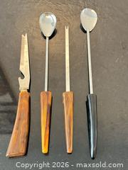 MaxSold Auction: Four Vintage Barware Serving Tools - Los Angeles (California, USA) PARTNER MANAGED Estate Sale Online Auction - Shoup Avenue (CONDO)