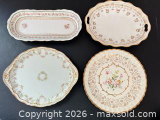 MaxSold Auction: Four Vintage China Decorative Dishes Limoges and More - Los Angeles (California, USA) PARTNER MANAGED Estate Sale Online Auction - Shoup Avenue (CONDO)