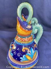 MaxSold Auction: Hand-painted Italian Majolica Ceramic Cruet Set - Los Angeles (California, USA) PARTNER MANAGED Estate Sale Online Auction - Shoup Avenue (CONDO)