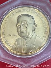 MaxSold Auction: Harry Truman Commemorative Coin - Los Angeles (California, USA) PARTNER MANAGED Estate Sale Online Auction - Shoup Avenue (CONDO)