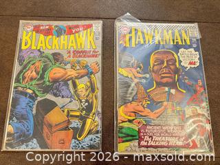 MaxSold Auction: Hawkman and Blackhawk Vintage DC Comic Books - Los Angeles (California, USA) PARTNER MANAGED Estate Sale Online Auction - Shoup Avenue (CONDO)