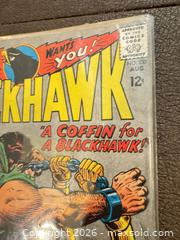 MaxSold Auction: Hawkman and Blackhawk Vintage DC Comic Books - Los Angeles (California, USA) PARTNER MANAGED Estate Sale Online Auction - Shoup Avenue (CONDO)