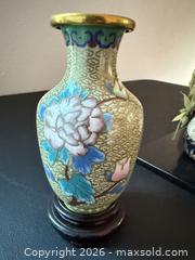 MaxSold Auction: Japanese Cloisonne Vases and Japanese Kimekomi Figurine Doll - Los Angeles (California, USA) PARTNER MANAGED Estate Sale Online Auction - Shoup Avenue (CONDO)