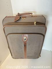 MaxSold Auction: London Fog Rolling Suitcase with Travel Duffle - Los Angeles (California, USA) PARTNER MANAGED Estate Sale Online Auction - Shoup Avenue (CONDO)