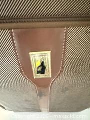 MaxSold Auction: London Fog Rolling Suitcase with Travel Duffle - Los Angeles (California, USA) PARTNER MANAGED Estate Sale Online Auction - Shoup Avenue (CONDO)