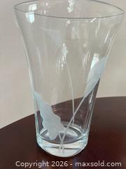 MaxSold Auction: Mikasa Calla Lily Crystal Vase and Lenox Opal Crystal Vase - Los Angeles (California, USA) PARTNER MANAGED Estate Sale Online Auction - Shoup Avenue (CONDO)