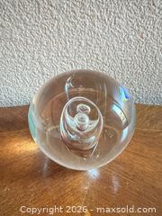 MaxSold Auction: Murano Art Glass Paperweight  - Los Angeles (California, USA) PARTNER MANAGED Estate Sale Online Auction - Shoup Avenue (CONDO)