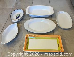 MaxSold Auction: Serveware: Corningware, Cordon Bleu & More! - Los Angeles (California, USA) PARTNER MANAGED Estate Sale Online Auction - Shoup Avenue (CONDO)