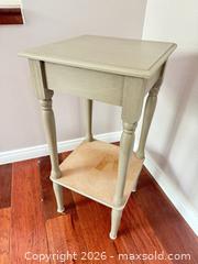 MaxSold Auction: Small End Table  - Los Angeles (California, USA) PARTNER MANAGED Estate Sale Online Auction - Shoup Avenue (CONDO)