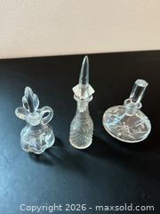 MaxSold Auction: Three Perfume Bottles or Flacons - Los Angeles (California, USA) PARTNER MANAGED Estate Sale Online Auction - Shoup Avenue (CONDO)