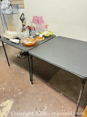 MaxSold Auction: Two Folding Tables  - Los Angeles (California, USA) PARTNER MANAGED Estate Sale Online Auction - Shoup Avenue (CONDO)