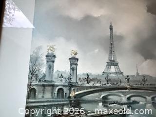 MaxSold Auction: Two Framed French Art Prints by Maurice Legendre - Los Angeles (California, USA) PARTNER MANAGED Estate Sale Online Auction - Shoup Avenue (CONDO)