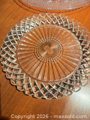 MaxSold Auction: Two Round Serving Platters Vintage Anchor Hocking and Imperial Cape Cod Glass - Los Angeles (California, USA) PARTNER MANAGED Estate Sale Online Auction - Shoup Avenue (CONDO)