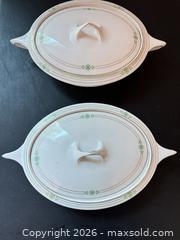MaxSold Auction: Two Vintage Hutschenreuther Selb Bavaria Serving Dishes  - Los Angeles (California, USA) PARTNER MANAGED Estate Sale Online Auction - Shoup Avenue (CONDO)