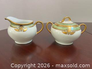 MaxSold Auction: Vintage Bavarian Cream and Sugar Set - Los Angeles (California, USA) PARTNER MANAGED Estate Sale Online Auction - Shoup Avenue (CONDO)